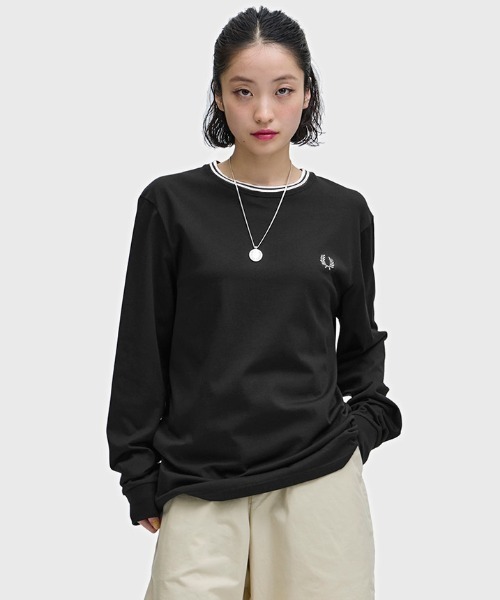 FRED PERRY（フレッドペリー） tシャツ Twin Tipped Long Sleeve T