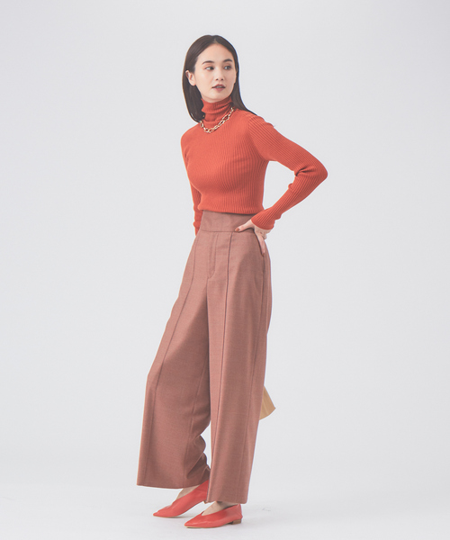 定番人気人気SALE パンツ - 通販 - PayPayモール ハイウエストストレートワイドパンツ ZOZOTOWN PayPayモール店 格安限定品