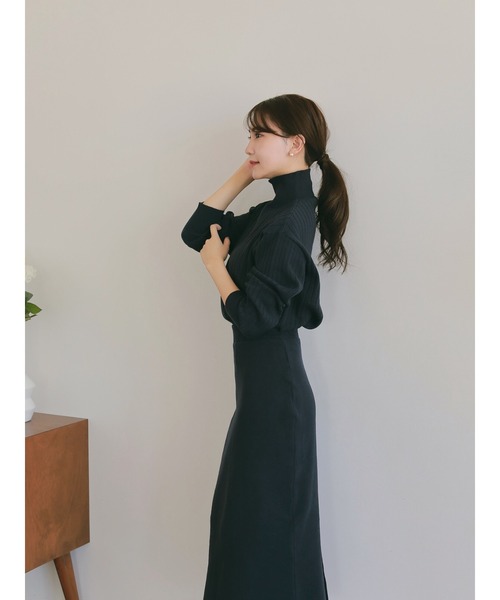 セットアップ プルオーバー/スカートニットセットアップ : 61680794 