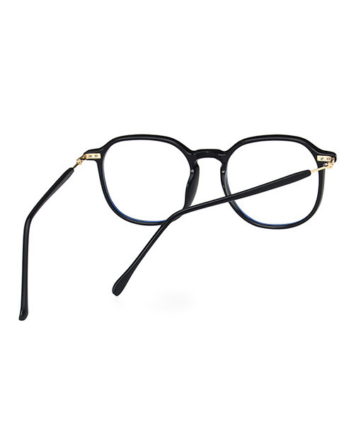 うずくまる·スクエア眼鏡 c.u.l 伊達メガネ メガネ 眼鏡 ユニセックス スクエア型メタルフレーム