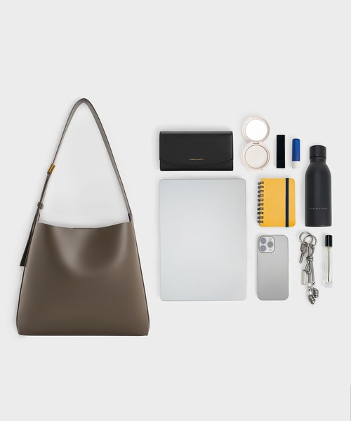 CHARLES ＆ KEITH トートバッグ Edna エドナ レディース