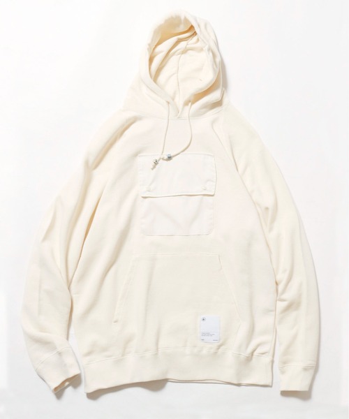 パーカー Wasted Collective/ウェステッドコレクティブ Hanmou Fleece pocket Hoodie ビッグシルエット フー ROOP TOKYO パーカー Wasted Collective/ウェステッド