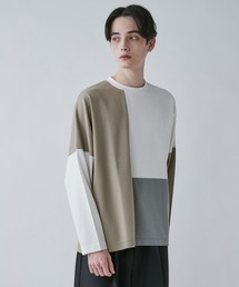 LUCY（ルーシー） tシャツ LUCY/カラーブロックBIGロンT メンズ