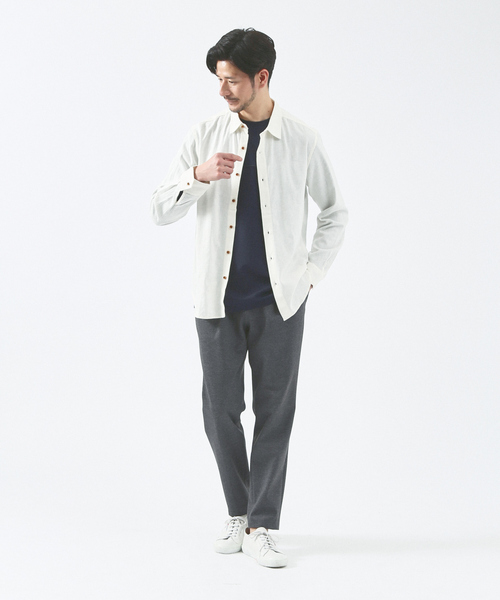 ABAHOUSE（アバハウス） パンツ 「360°ストレッチ」ポンチ リバー