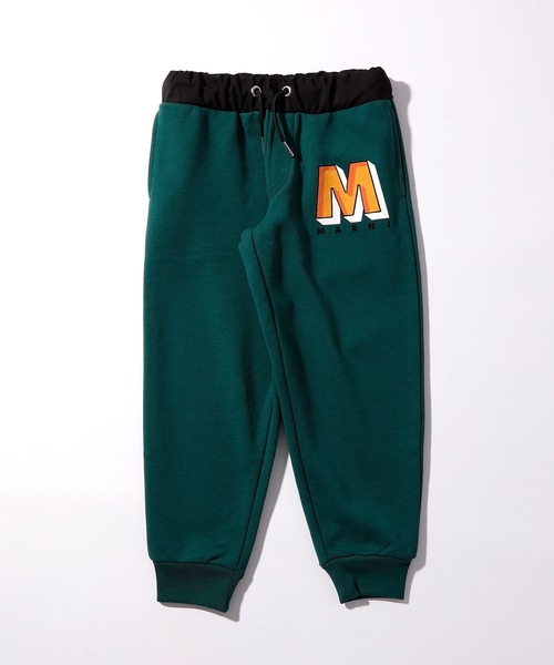 MARNI（マルニ） パンツ Kids ＆ Junior ブランドロゴスウェットパンツ