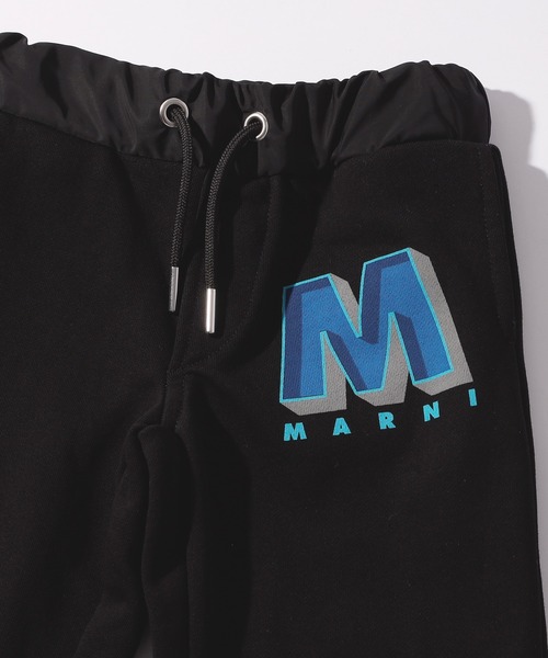 MARNI（マルニ） パンツ Kids ＆ Junior ブランドロゴスウェットパンツ