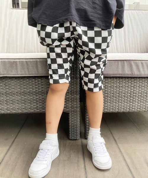 ZIーON パンツ 6分丈マルチパターンハーフパンツ キッズ 子供服