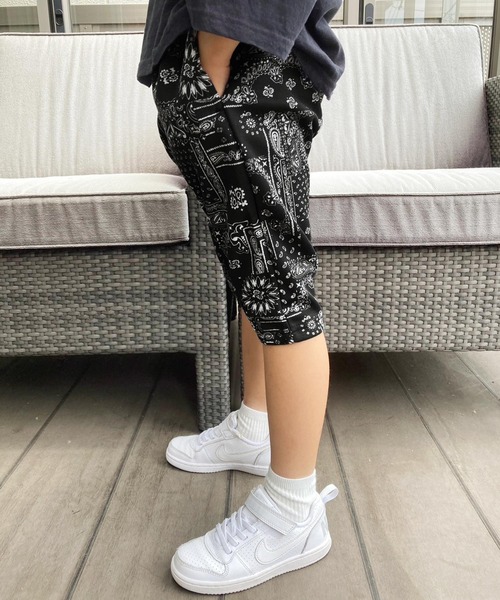 ZIーON パンツ 6分丈マルチパターンハーフパンツ キッズ 子供服
