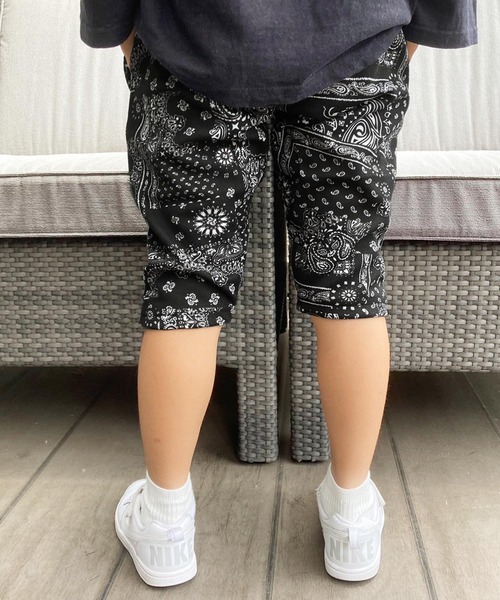 ZIーON パンツ 6分丈マルチパターンハーフパンツ キッズ 子供服
