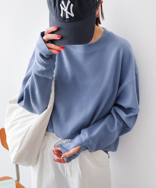 ◆美品◆ 人気！袖口ワッフルトップス　ADORE アドーア セール】 シアー×ウールカシミヤニットトップス （ニット・セーター