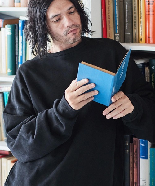 トレーナー スウェット 「ADAMPATEK/アダムパテック」looose crewneck sweat / ルーズクルーネックスエット レディース ADAM PATEK トレーナー スウェット ADAMPATEK/looose crewneck