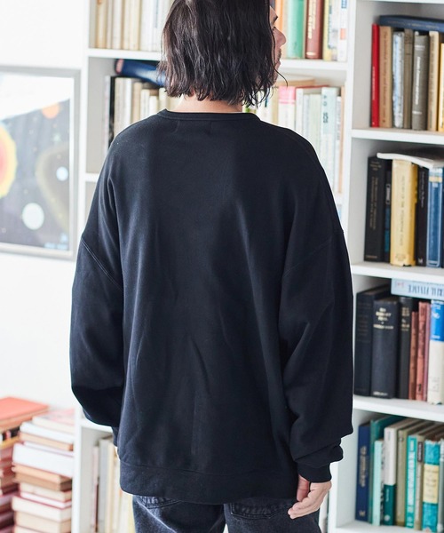 トレーナー スウェット 「ADAMPATEK/アダムパテック」looose crewneck sweat / ルーズクルーネックスエット レディース セール】【ADAMPATEK/アダムパテック】looose crewneck sweat