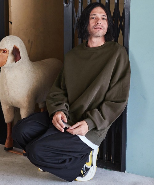 ADAM PATEK トレーナー スウェット ADAMPATEK/looose crewneck
