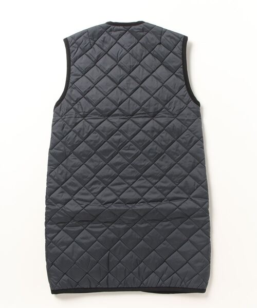 LAVENHAM ベスト ジレ LONGLINE CREW NECK GILET WOMENS