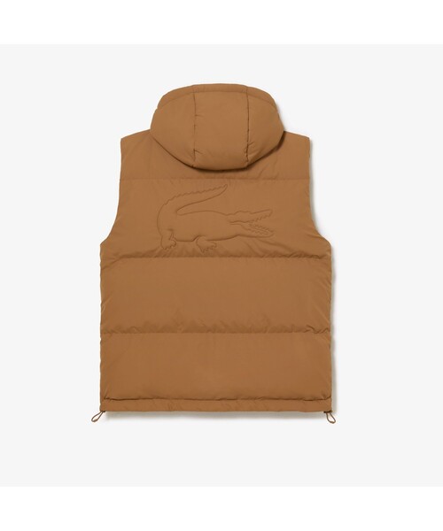 LACOSTE（ラコステ） ダウンベスト ベスト クロコバックステッチダウン