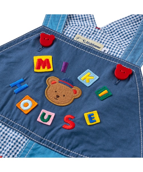 MIKI HOUSE（ミキハウス） サロペット オーバーオール クラシックベア