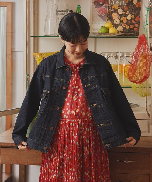 My Fav. CHILD WOMAN 11.75ozセルビッチデニム Gジャン CHILD WOMAN - My Fav. CHILD WOMAN 11.75ozセルビッチデニム G