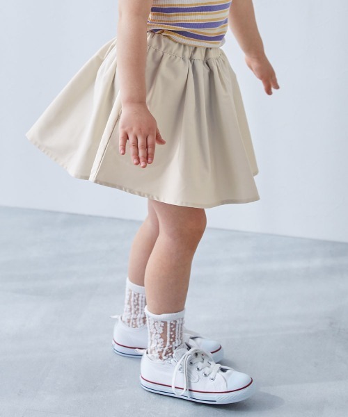 devirock スカート ミニ丈ギャザースカッツ キッズ 子供服