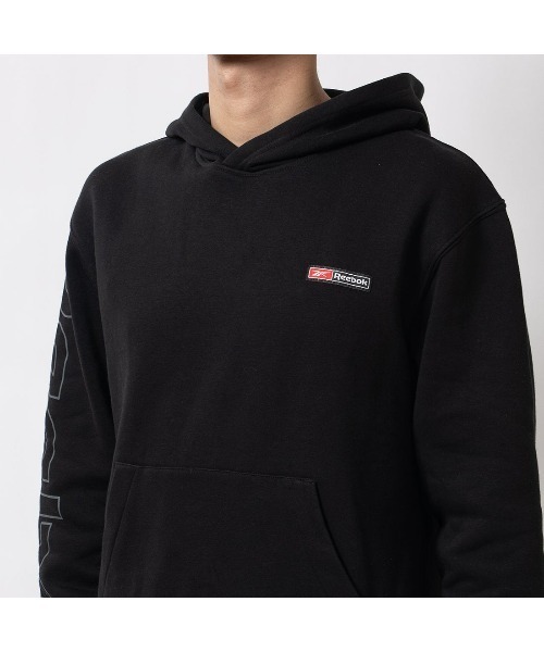 Reebok パーカー ロゴ マッシュアップ フーディー / RI LOGO