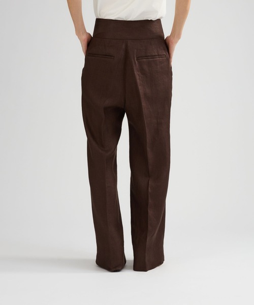 Chaos（カオス） スラックス パンツ /リネンヘリンボンストレート