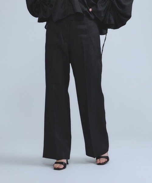 Chaos（カオス） スラックス パンツ /リネンヘリンボンストレート