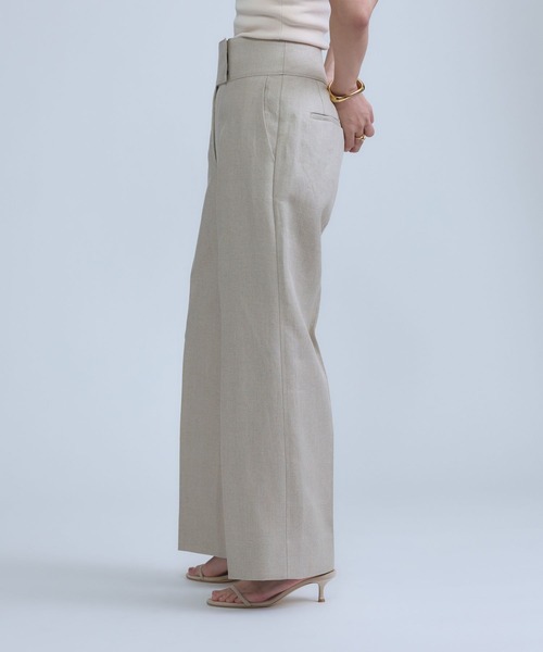 Chaos（カオス） スラックス パンツ /リネンヘリンボンストレート