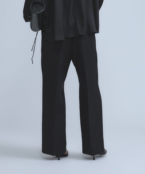 Chaos（カオス） スラックス パンツ /リネンヘリンボンストレート