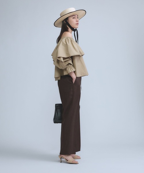 Chaos（カオス） スラックス パンツ /リネンヘリンボンストレート