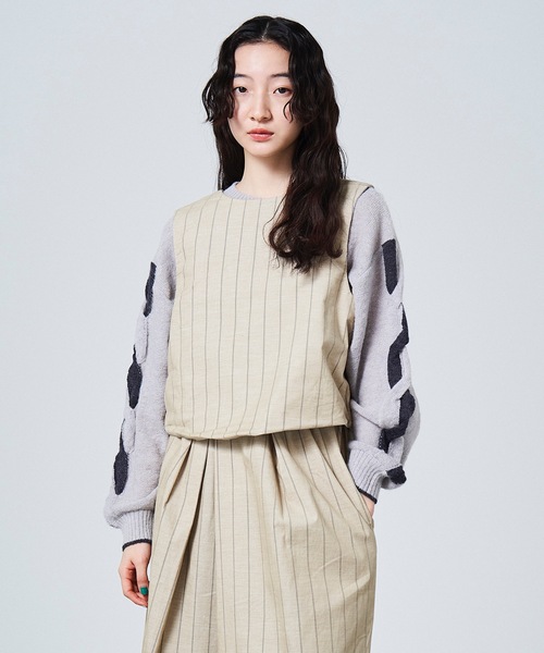ベスト ジレ 4wayベスト レディース メンズ