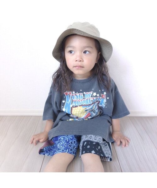 BREEZE（ブリーズ） パンツ バンダナ切替パンツ キッズ 子供服 男の子