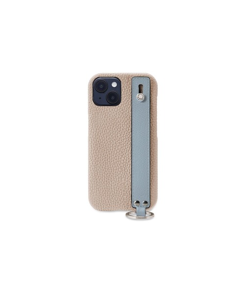 bonaventura スマホケース　iPhone14 グレージュ　イエロー BONAVENTURA スマホケース (iPhone 14 Pro) ダイアリーケース