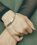 バングル チェーン レイヤード ツイスト ライ...の詳細画像5