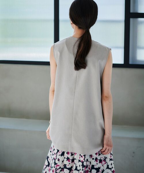新品未使用　完売品　le.coeur blanc リネンライクツイルベスト le.coeur blanc｜リネンライクツイルベスト | Rakuten Fashion
