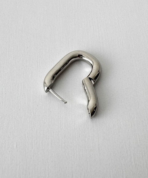 CANAL JEAN（キャナルジーン） ピアス Pt レクタングルピアス middle