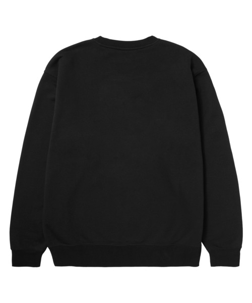 HUF Triple Triangle Crewneck Sweatshirt Black S トレーナー HUF トレーナー スウェット / ハフ SET TRIPLE TRIANGLE