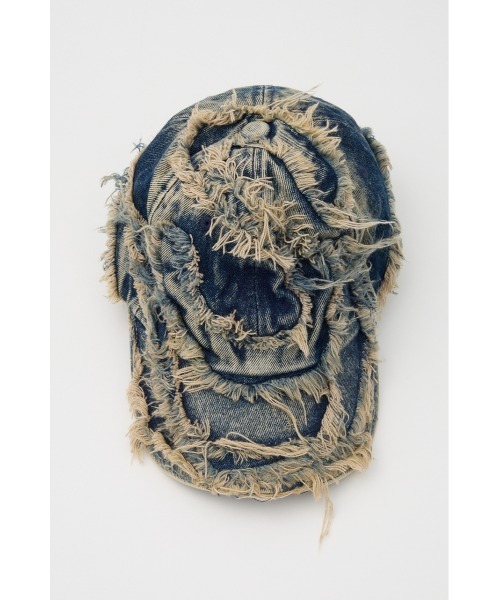 SLY キャップ 帽子 DAMAGE DENIM CAP ダメージ デニム