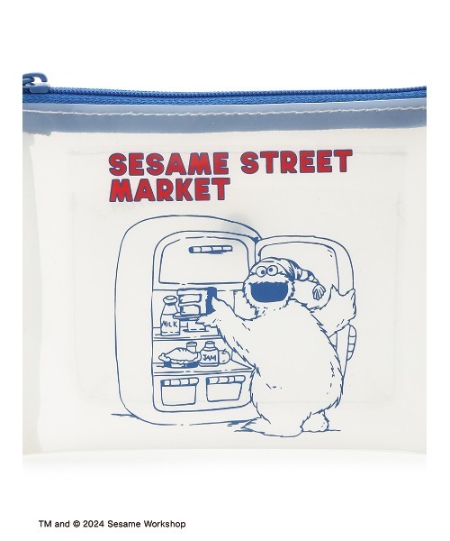 SESAME STREET（セサミストリート） ポーチ 「The SUNNY DAYS」PVC