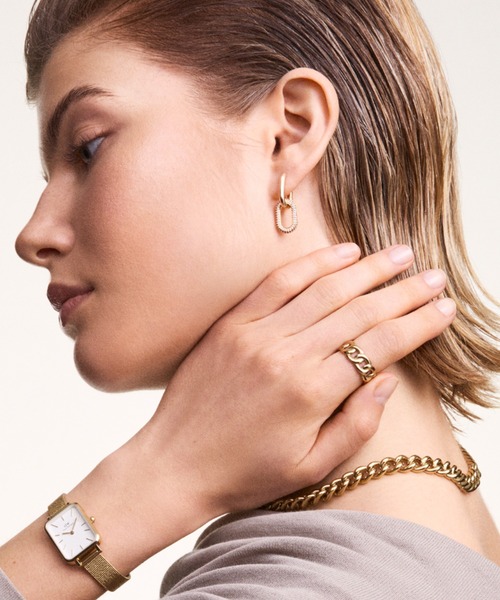 DANIEL WELLINGTON チャンキー チェーン ネックレス Daniel Wellington ネックレス Chunky Chain Necklace レー