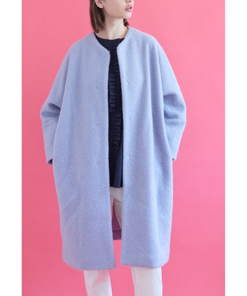 Sono（ソーノ） ノーカラーコート コート 日本製「SONO/ソーノ