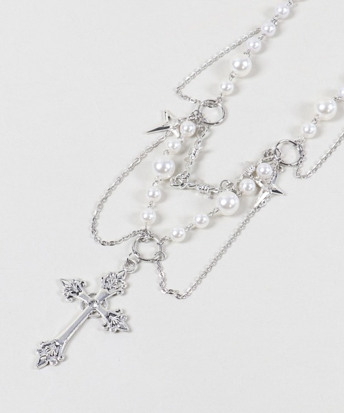 C ネックレス ダイヤモンド ネックレス 一粒 0.604ct F VVS2 脇石0.10ct(Total