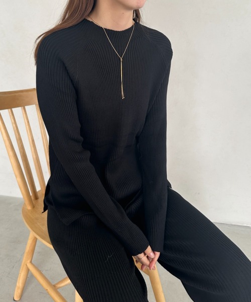 セットアップ リブニットセットアップ レディース : ZOZOTOWN Yahoo!店