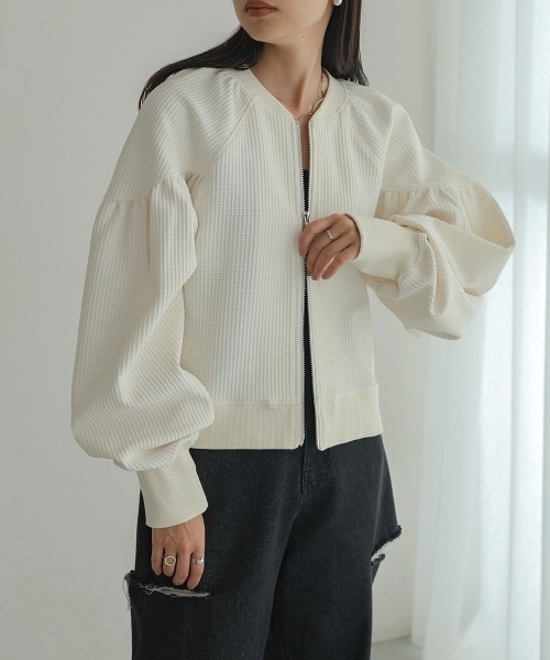 ＊美品【ANAYI】レーヨンポリエステルギャザーカーディガン サックス 38 華やか カーディガン |ANAYI OFFICIAL ONLINE STORE | アナイ