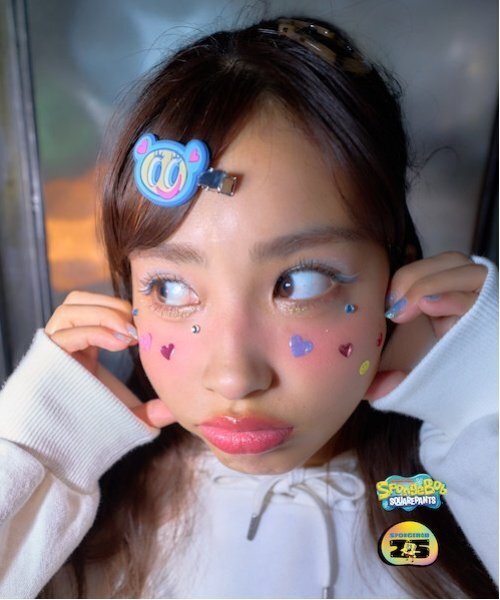 LOVETOXIC 「スポンジ・ボブ」×「Angel Blue」前髪クリップ : ZOZOTOWN