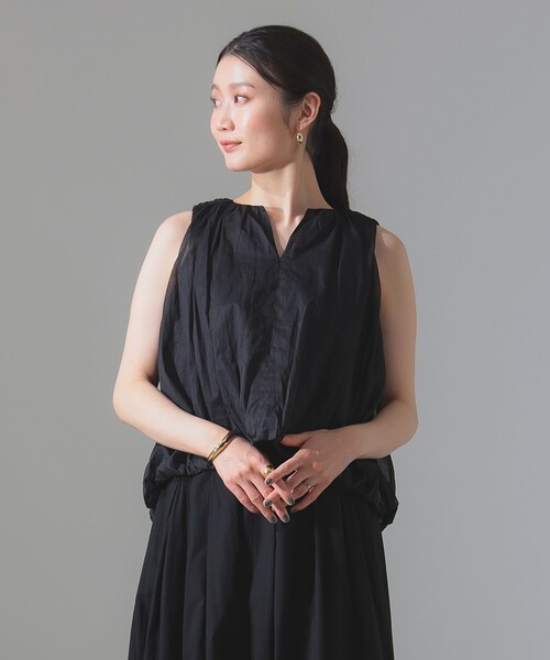 ブラウス シャツ ne Quittez pas / オーガンジー バルーン ブラウス「手洗い可」 レディース