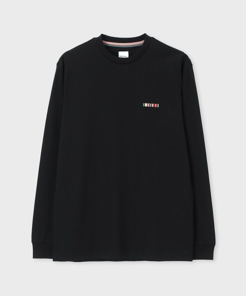 ポールスミス　黒Tシャツ　新品未使用タグ付き Paul Smith（ポール・スミス） tシャツ Signature Stripe Bar” 長袖