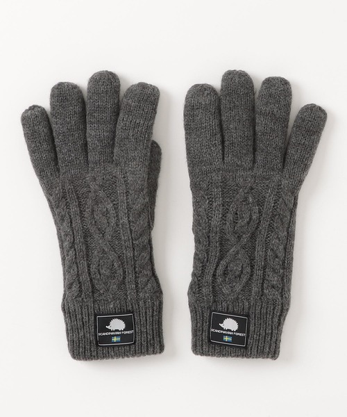 「SCANDINAVIAN FOREST」 手袋 FREE 杢グレー メンズ_画像6