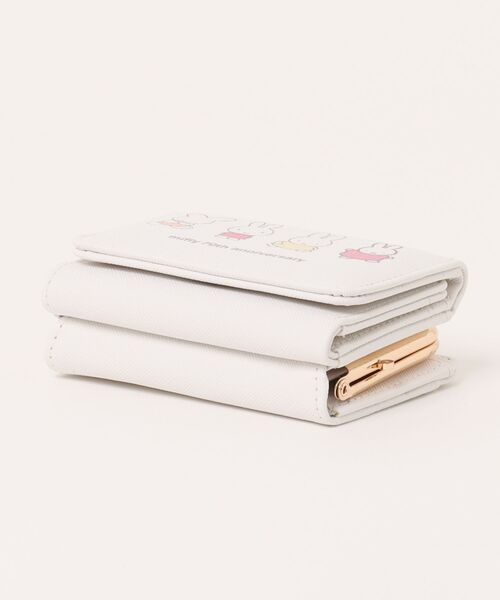 Miffy 財布 miffy/ミッフィー 三つ折りがま口財布 レディース