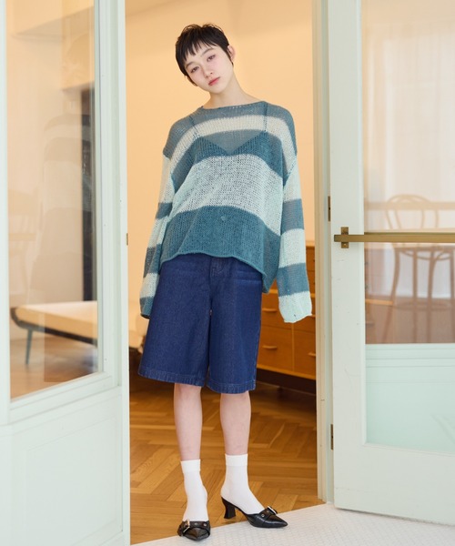【haek】half denim pants/ハーフデニムパンツ haek ジーンズ デニム デニムパンツ half denim pants/ハーフ