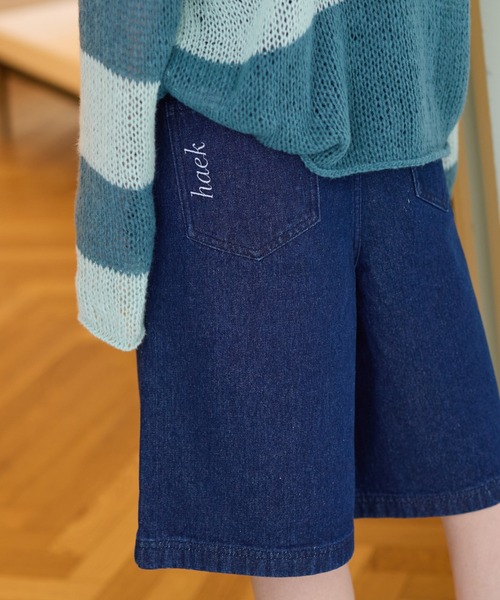 【haek】half denim pants/ハーフデニムパンツ haek ジーンズ デニム デニムパンツ half denim pants/ハーフ