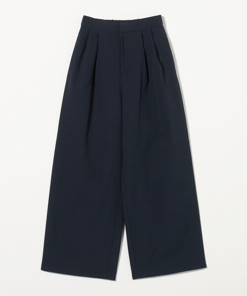 UNITED ARROWS Golf レディースパンツ サイズM ネイビー MARW UNITED ARROWS パンツ 「MARW ARROWS」シアサッカー タック